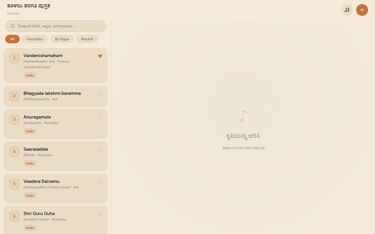 Flute Classes Book — kriti library